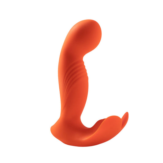 Crave 3 - G-Spot and Clit Vibrator - Orange H-VS-07-885ORG