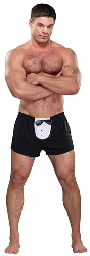 Tuxedo Boxer - One  Size - Black MP-PAK714BK1