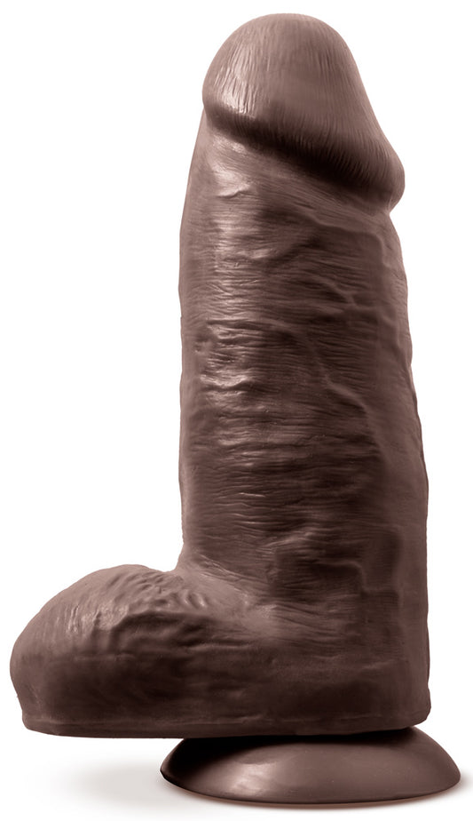 Au Naturel - Chub - 10 Inch Dildo - Chocolate BL-15496