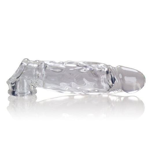 Butch Veiny Cocksheath - Clear OX-3029-CLR