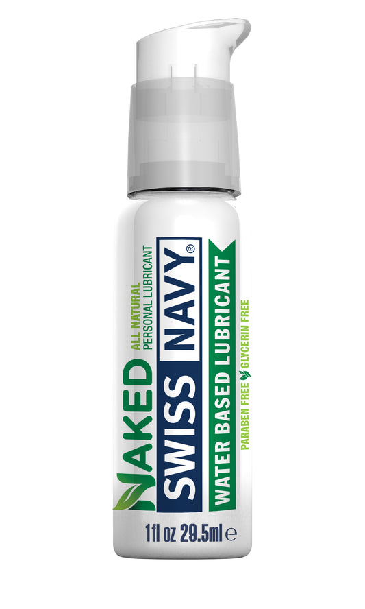 Swiss Navy Naked Water Based Lubricant 1 Oz MD-SNNKD1