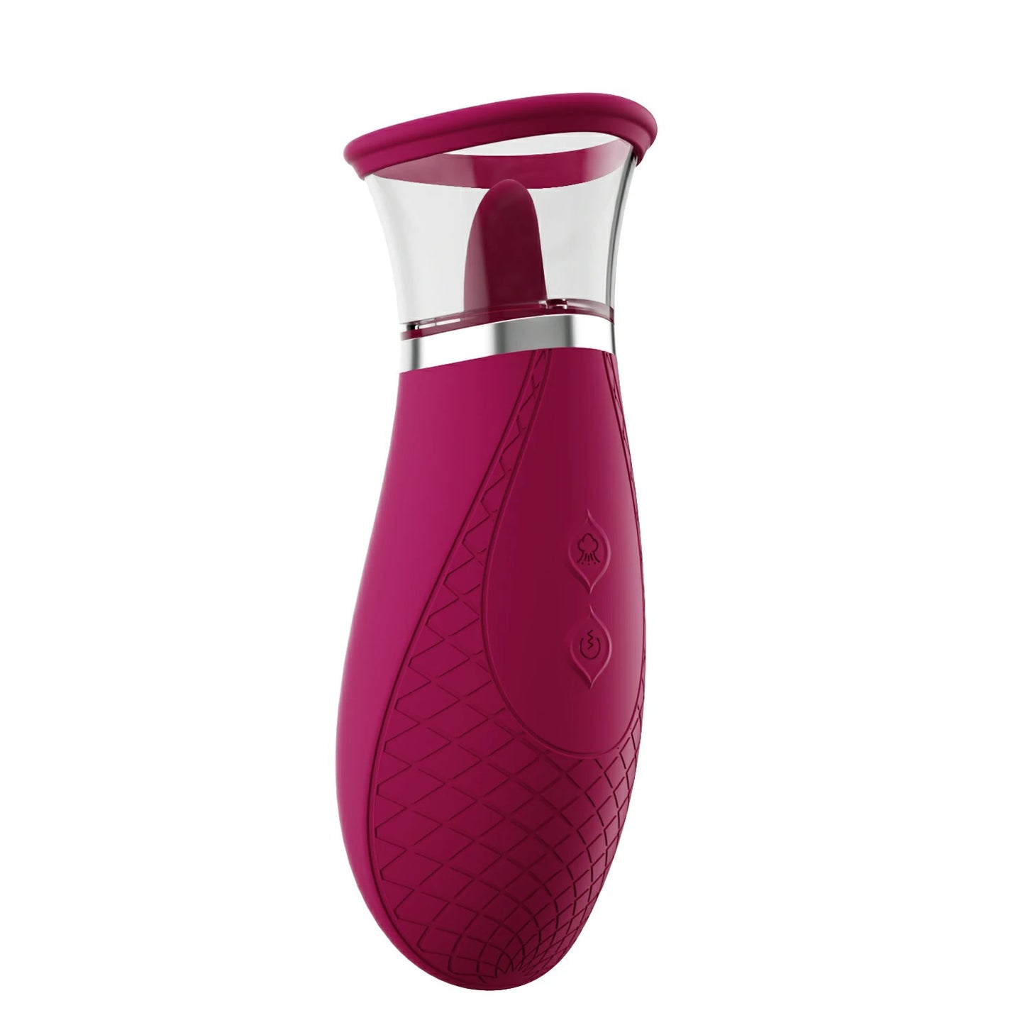 Scioness - Sucking and Licking Clitoral Stimulator - Wine Purple H-TE-07-687RW