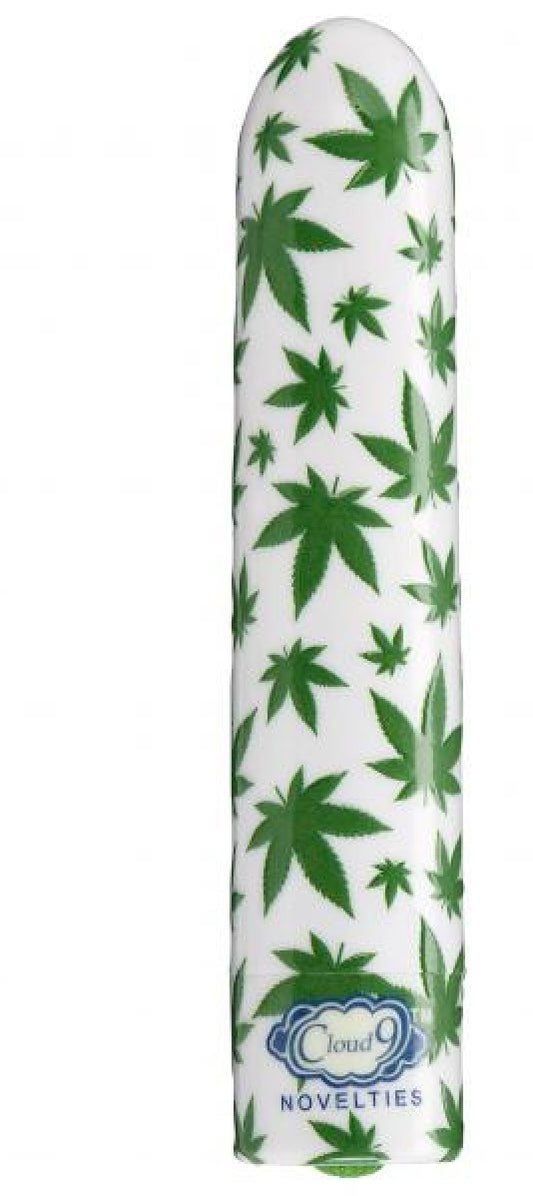 420 Slim Cannabis Leaf Vibe -  White/green WTC600