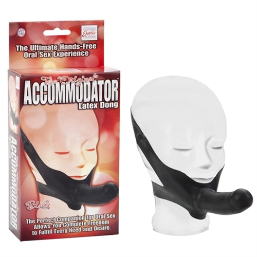 The Original Accomodator Latex Dong - Black SE1514033