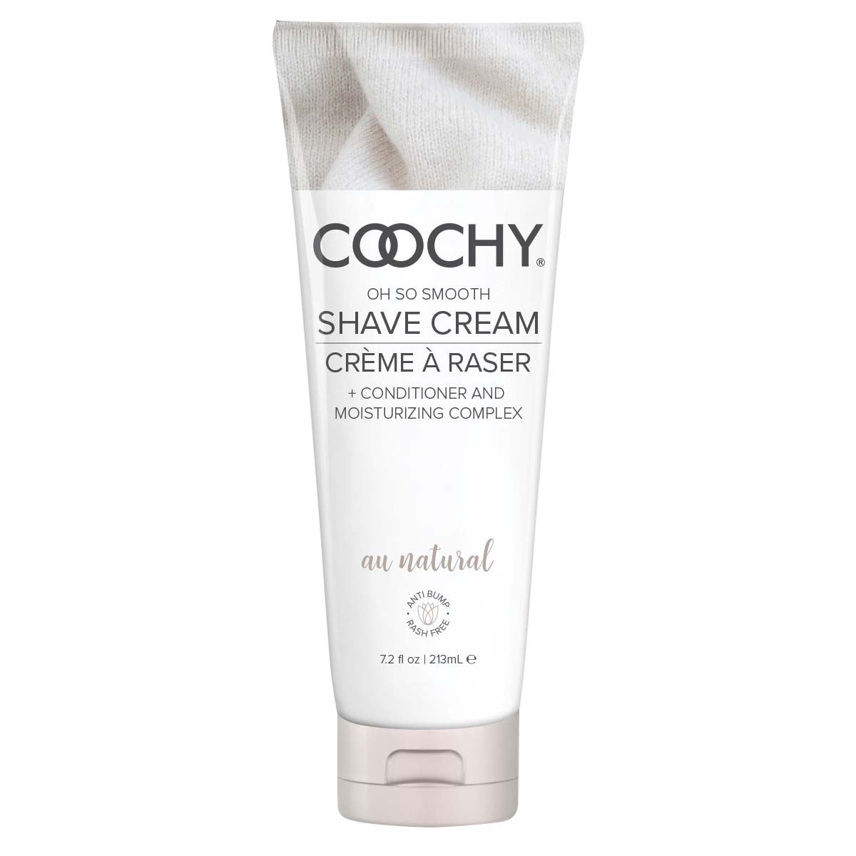 Coochy Shave Cream - Au Natural - 7.2 Oz COO1001-07