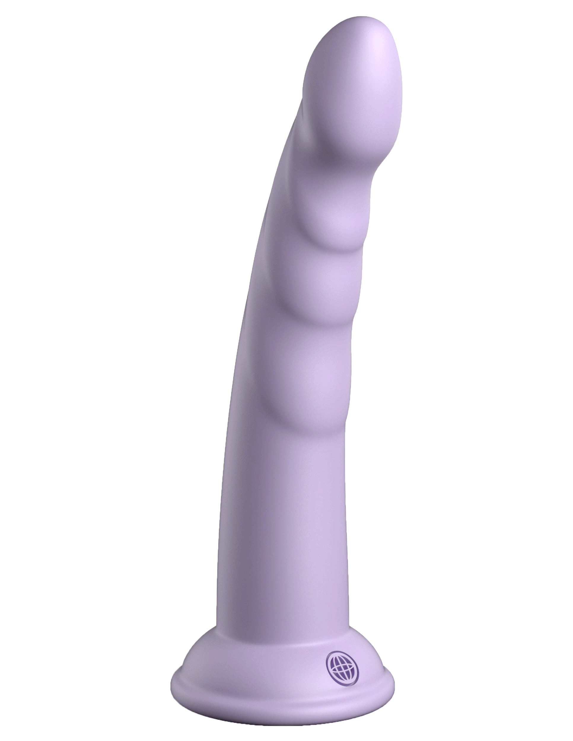 Dillio Platinum - Slim Seven 7 Inch Dildo - Purple PD5387-12