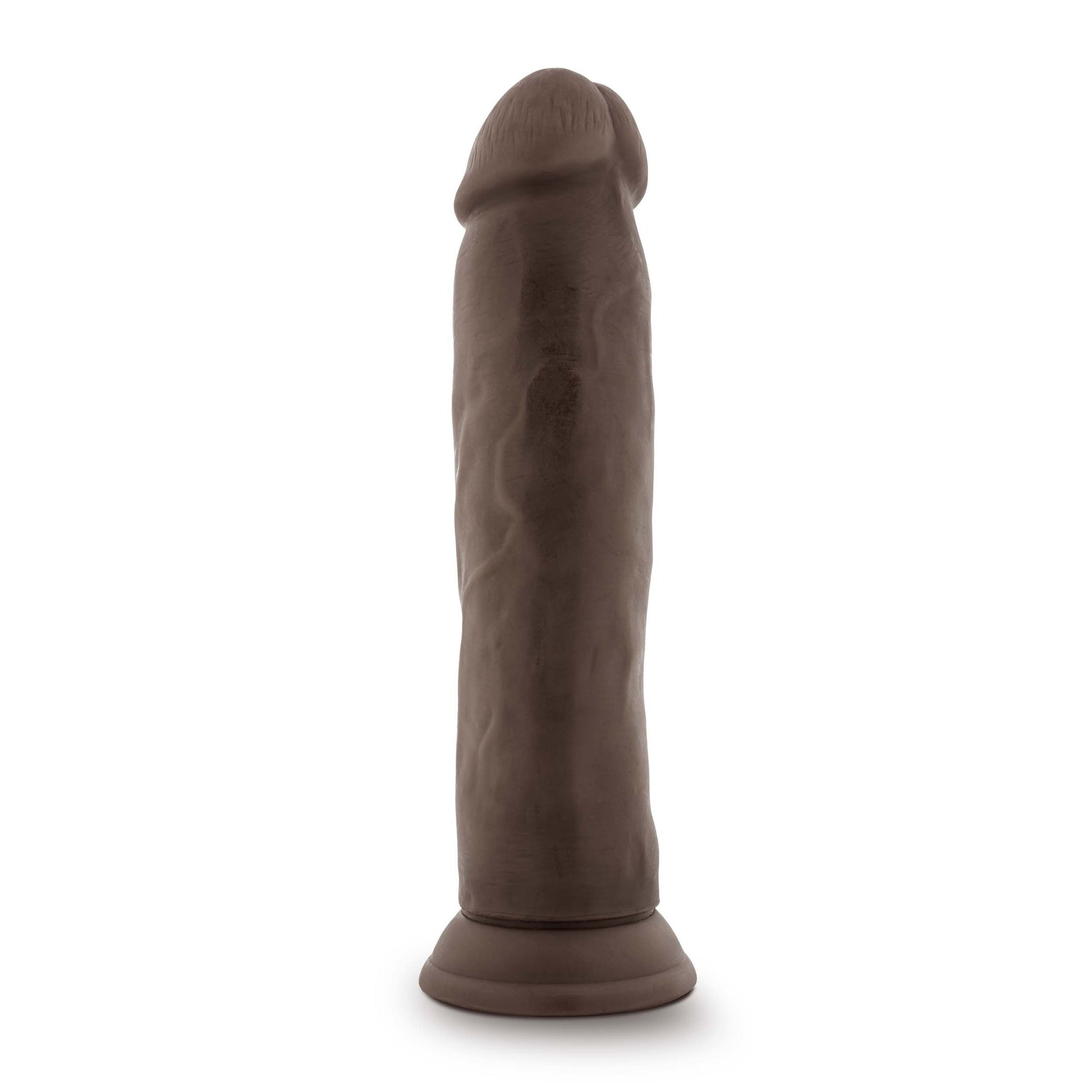 Dr. Skin Plus - 9 Inch Posable Thick Dildo -  Chocolate BL-29816